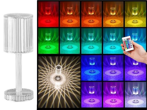 Nowoczesna lampka nocna RGB z pilotem - twój klucz do komfortu i magii