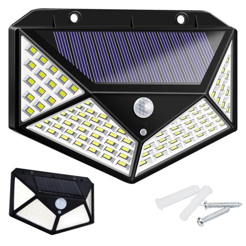 Lampa solarna z czujnikiem ruchu - oświetlenie, które działa!