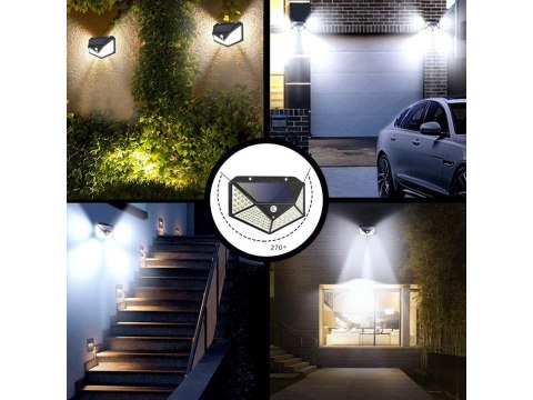 Lampa solarna z czujnikiem ruchu - oświetlenie, które działa!