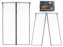 Niezawodna moskitiera z siatką magnetyczną na drzwi 160x230cm