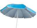 Nowoczesny parasol plażowy z systemem UV dla komfortu w słońcu i wietrze