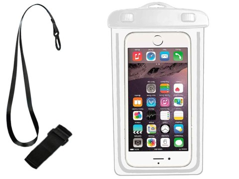 Opakowanie etui telefon wodoodporne plaża basen wakacje etui przezroczyste