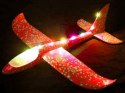 Samolot styropianowy z diodami LED - innowacyjna zabawa w powietrzu dla dzieci!