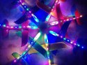Samolot styropianowy z diodami LED - innowacyjna zabawa w powietrzu dla dzieci!
