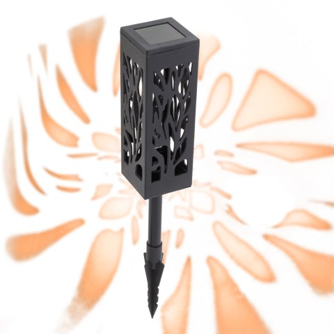 Lampa solarna dekoracyjna stojąca - zestaw 4 sztuki