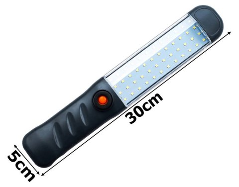 Nowoczesna latarka LED z akumulatorem i magnesem dla każdego