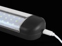 Nowoczesna latarka LED z akumulatorem i magnesem dla każdego