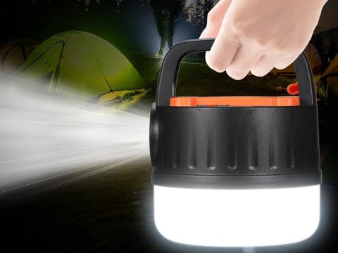 Lampa turystyczna LED z panelem solarnym - komfort i niezawodność na każdej wyprawie