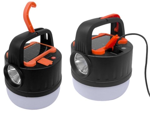 Lampa turystyczna LED z panelem solarnym - komfort i niezawodność na każdej wyprawie