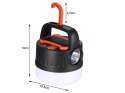 Lampa turystyczna LED z panelem solarnym - komfort i niezawodność na każdej wyprawie