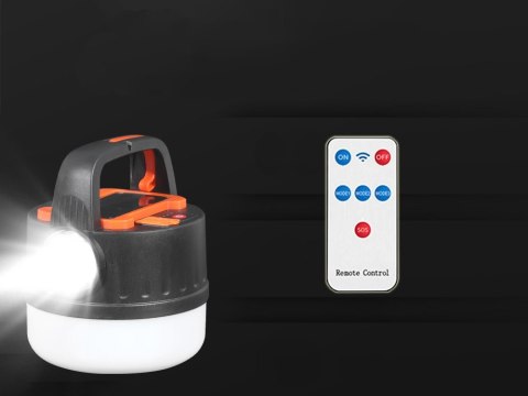 Lampa turystyczna LED z panelem solarnym - komfort i niezawodność na każdej wyprawie