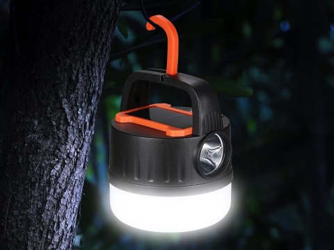 Lampa turystyczna LED z panelem solarnym - komfort i niezawodność na każdej wyprawie