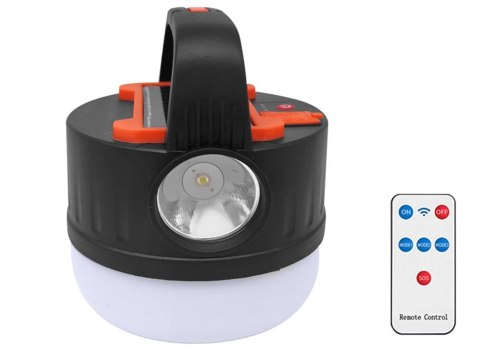 Lampa turystyczna LED z panelem solarnym - komfort i niezawodność na każdej wyprawie