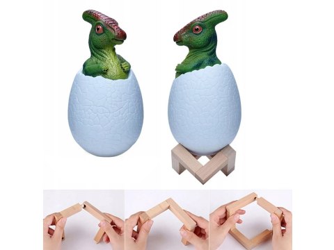 Lampa nocna dinozaur - kolorowe oświetlenie do pokoju dziecięcego