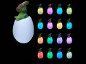 Lampa nocna dinozaur - kolorowe oświetlenie do pokoju dziecięcego