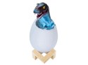 Nowoczesna lampka nocna LED dinozaur w jajku