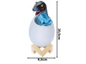 Nowoczesna lampka nocna LED dinozaur w jajku