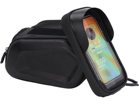 Nowoczesna torba na ramę roweru - idealne etui na telefon!