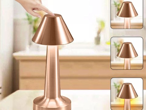 Lampa nocna z regulacją jasności - stylowa i funkcjonalna