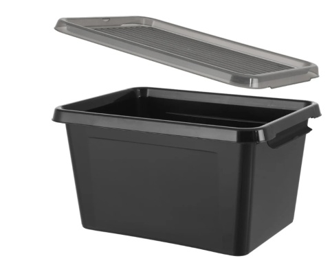 Skrzynia warsztat TRWAŁA zamykana 15l klamry do 80kg -30 do 90 stopni