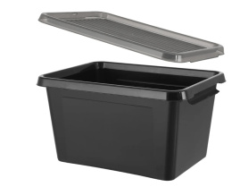 Skrzynia warsztat TRWAŁA zamykana 15l klamry do 80kg -30 do 90 stopni