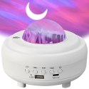 Nowoczesny projektor nocny z głośnikiem Bluetooth do pokoju dziecięcego