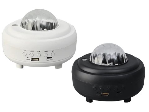 Nowoczesny projektor nocny z głośnikiem Bluetooth do pokoju dziecięcego