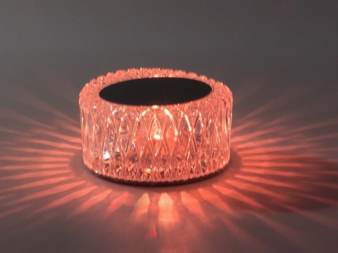 Lampka Nocna Kryształowa RGB - Magia Światła w Twoim Domu