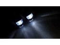 Oświetlenie rowerowe lampki 2 LED przód rower 2szt silikonowe wodoodporne