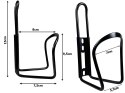 Uchwyt koszyk na bidon butelkę napój do roweru napój aluminiowy rowerowy