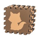 Nowoczesne puzzle piankowe - mata edukacyjna 9-elementowa dla dzieci