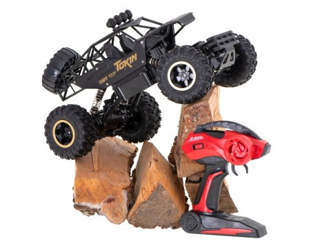 Samochód terenowy zdalnie sterowany RC 4WD 1:12 METAL CZARNY