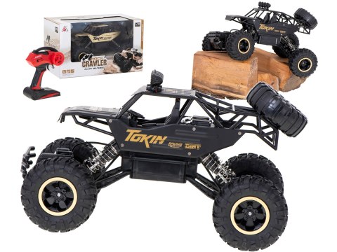 Samochód terenowy zdalnie sterowany RC 4WD 1:12 METAL CZARNY