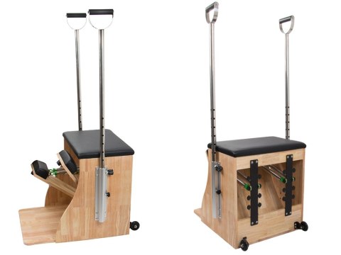 Nowoczesne krzesło do ćwiczeń pilates i fitness dla każdego
