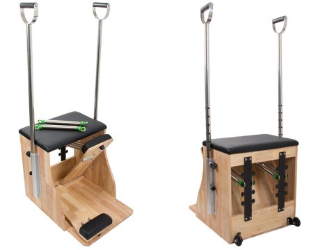 Nowoczesne krzesło do ćwiczeń pilates i fitness dla każdego