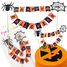 Nowoczesna dekoracja na Halloween - topper na ciasta i babeczki