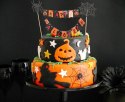 Nowoczesna dekoracja na Halloween - topper na ciasta i babeczki