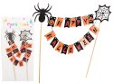 Nowoczesna dekoracja na Halloween - topper na ciasta i babeczki