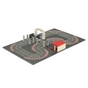 Wyścigowy tor z samochodami policyjnymi - elektryczna zabawa w najlepszym wydaniu!