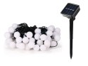Nowoczesna Girlanda Ogrodowa Solarna z 40 LED Multikolor