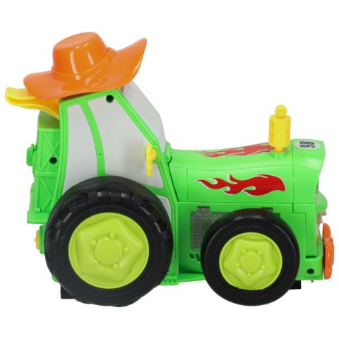  Skaczący Traktor RC - Zielona Zabawa Dla Dzieci