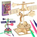 Magiczny Wiatrowskaz 3D - Zestaw Naukowy dla Ciekawych Świata