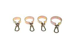 OBEJMA KOŃCOWA mocowanie hustawki karabińczyk obwód120mm