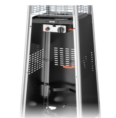 13 kW grzejnik tarasowy INOX kolumnowy parasol GAS grzsewczy imprezy zimno