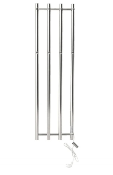 Suszarka elektryczna łazienkowa IP44 120W chrom 130 cm