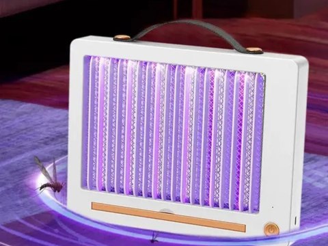 Nowoczesna lampa LED do eliminacji owadów, komfort w Twoim ogrodzie