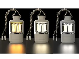 Lampa LED do biwaku - mobilna latarka z powerbankiem