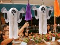 Duch 3D - Papierowa zawieszka na Halloween