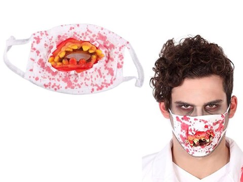 Mroczna maska na Halloween - Przerażający element każdego kostiumu