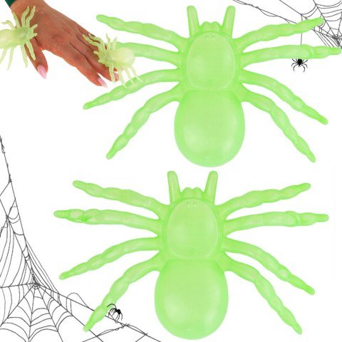 Strachy Pajęczne - Fluorescencyjna Dekoracja Halloweenowa